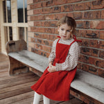 wirrawirra cute baby boy clothesbow suspender skirt cherry24 Winter  Dresses  Girls  New Arrivals  Skirts