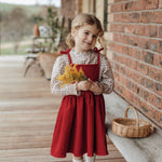 wirrawirra baby stuffbow suspender skirt cherry24 Winter  Dresses  Girls  New Arrivals  Skirts