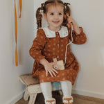 wirrawirra cute baby clothesfloral printed dress caramel24 Winter  Dresses  Girls  New Arrivals  Skirts