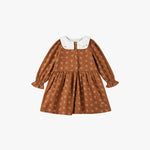 wirrawirra sustainable baby clothesfloral printed dress caramel24 Winter  Dresses  Girls  New Arrivals  Skirts