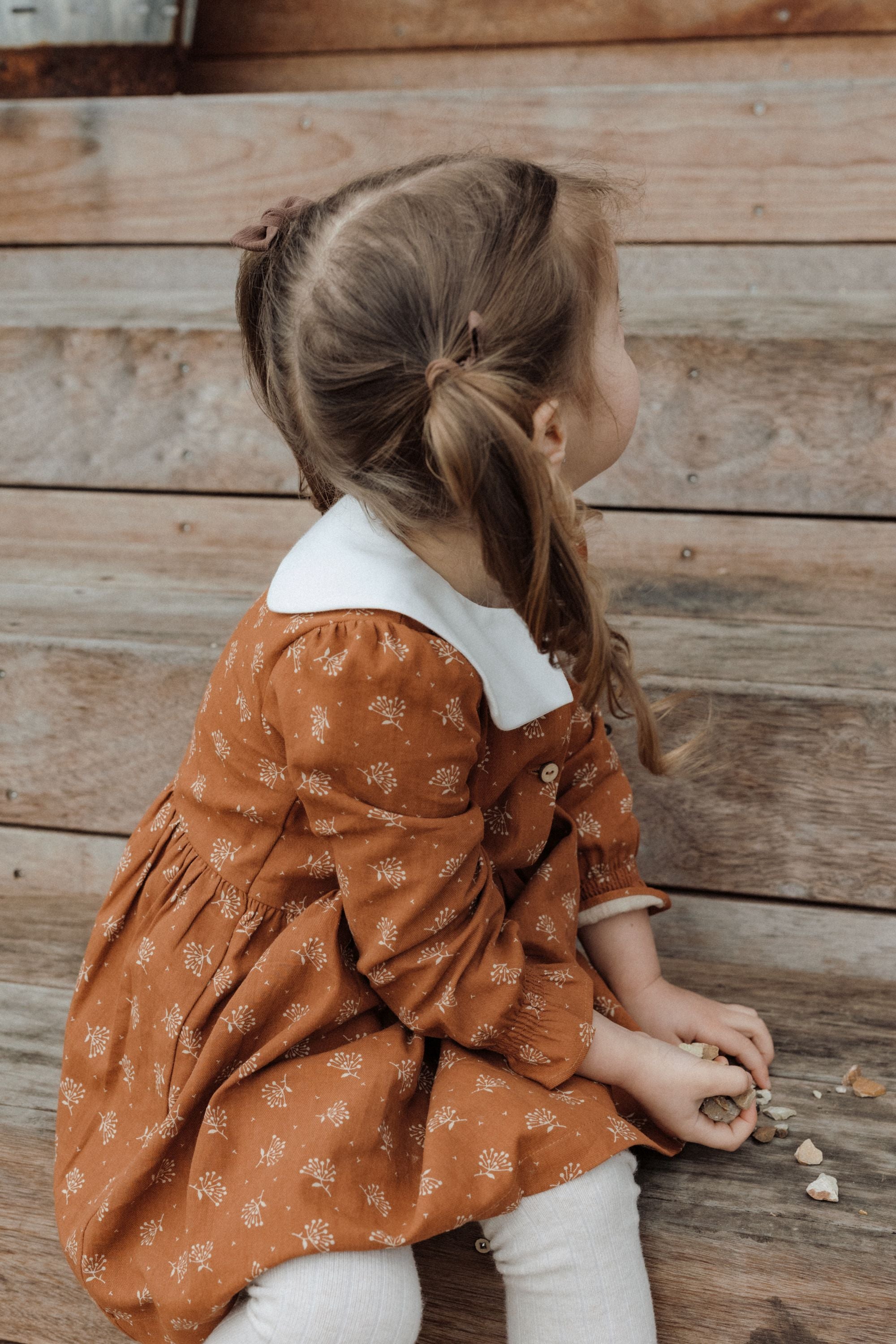 wirrawirra newborn clothesfloral printed dress caramel24 Winter  Dresses  Girls  New Arrivals  Skirts