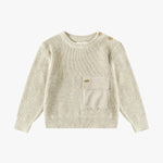 wirrawirra newborn outfit meriwool sweater light ash grey 23 Winter Boys Girls New Arrivals Sweaters Tops Cardigans