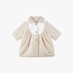 wirrawirra cute baby boy clothesquilted coat oatmeal24 Winter  Gilets  Girls  Jackets  New Arrivals